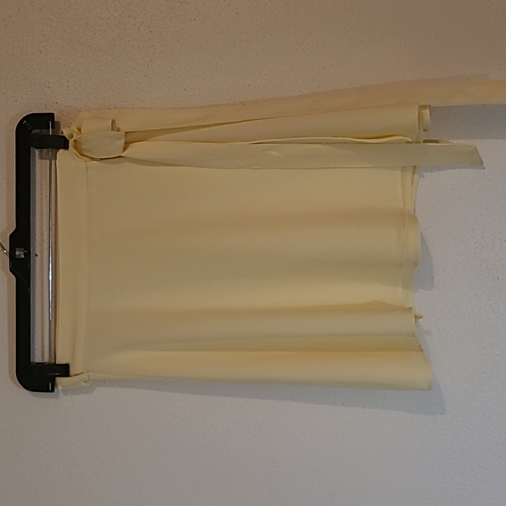 American Apparel light yellow wrap skirt
